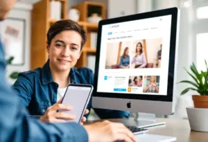 A visual representation of interactive content in digital marketing.