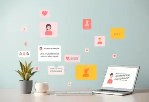 Visual representation of social proof in digital marketing strategies