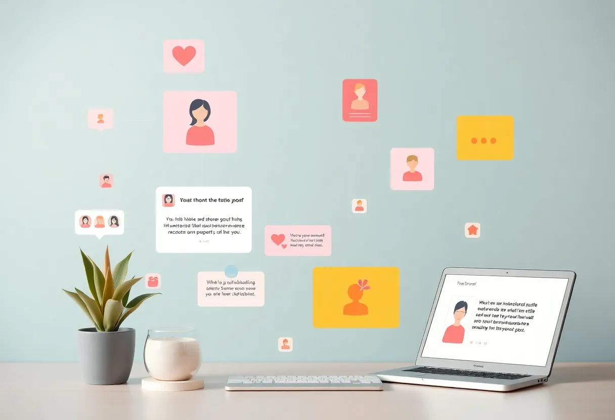 Visual representation of social proof in digital marketing strategies