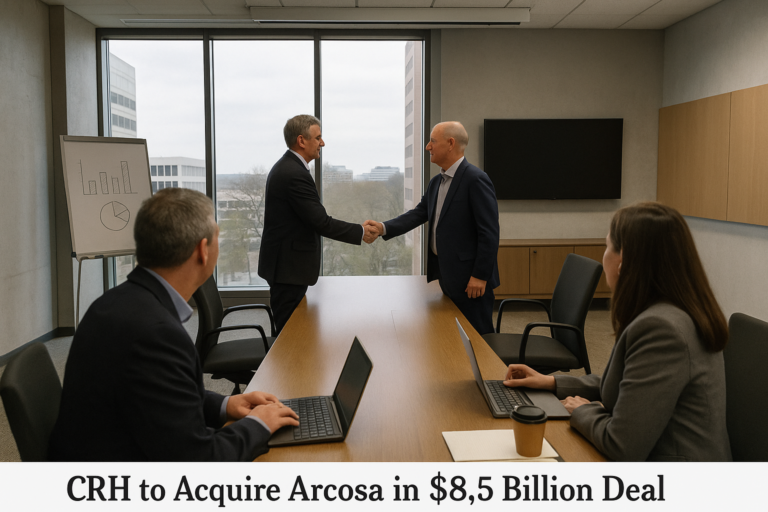 CRH to Acquire Arcosa in $8.5 Billion Deal