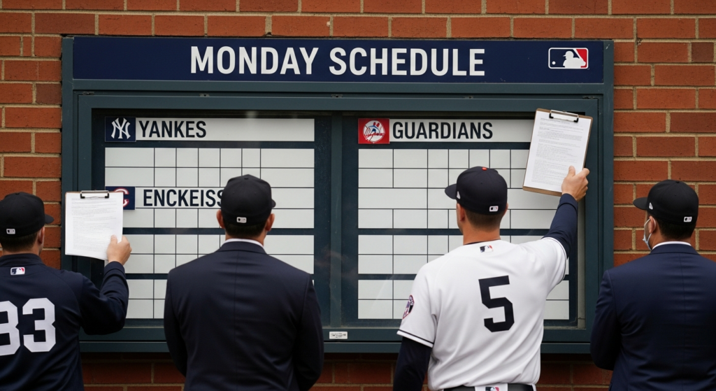 Monday MLB National Broadcasts Feature Yankees, Guardians Matchups