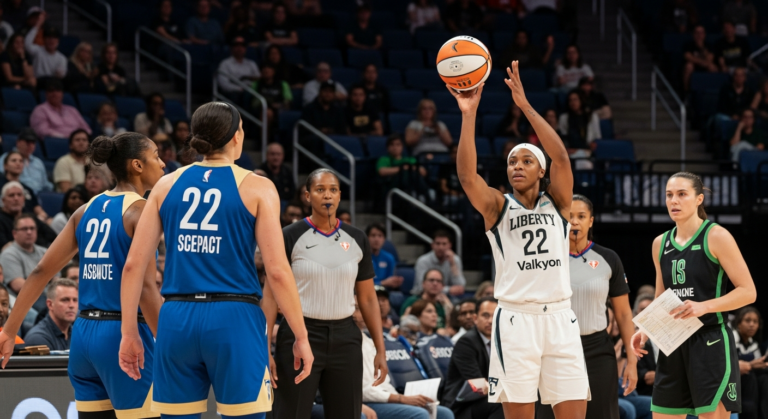 WNBA Sunday Scores Set Stage for Monday Standings Updates