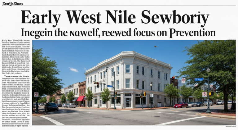 Early West Nile Season Prompts Renewed Prevention Focus in Newberry