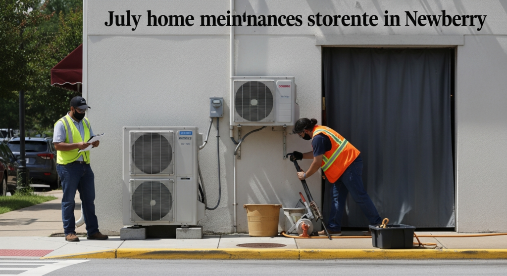 July Home Maintenance Focuses on Cooling, Storm Prep in Newberry