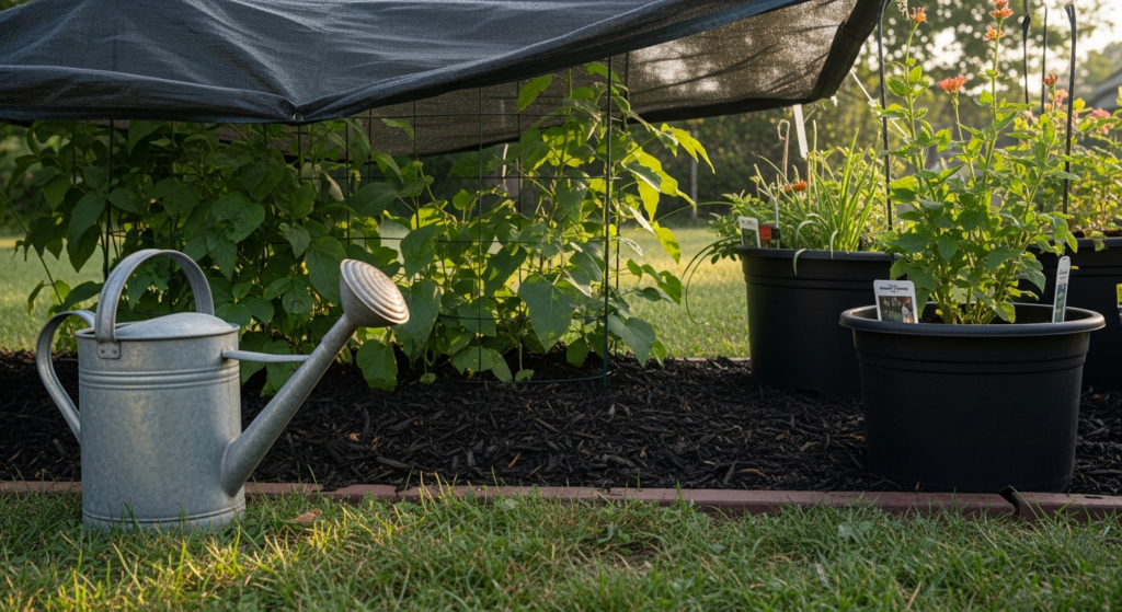 Newberry Gardens Face July Heat: Strategies for Protection