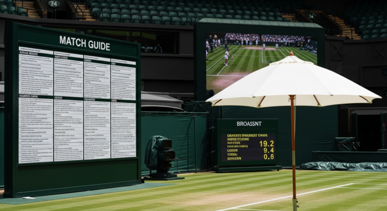 Newberry Tennis Fans Track Wimbledon Order of Play and Results