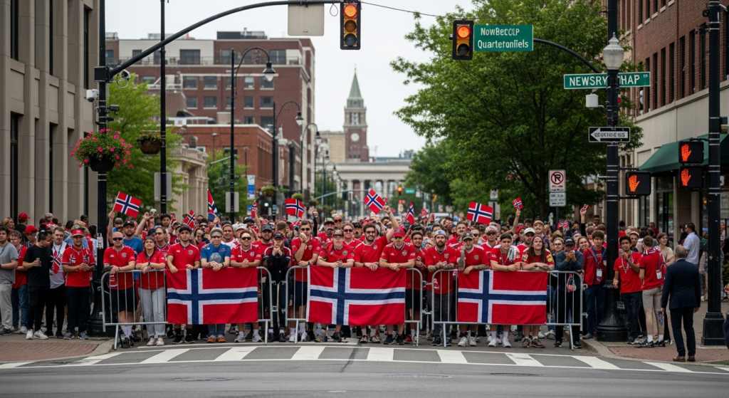 Norway Advances to World Cup Quarterfinals, Drawing Global Attention to Newberry