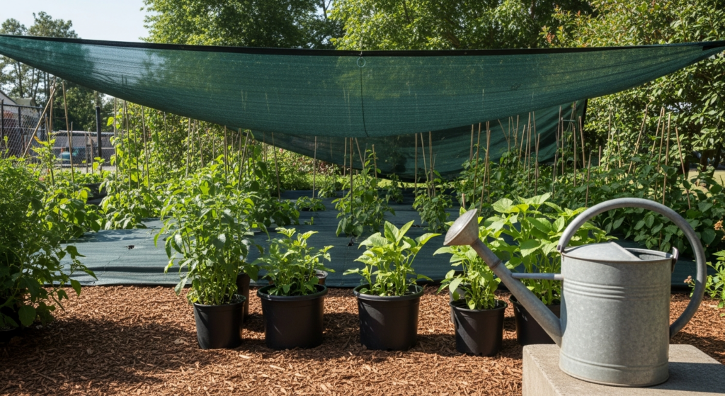 Protecting Newberry Gardens Amid Summer Heat