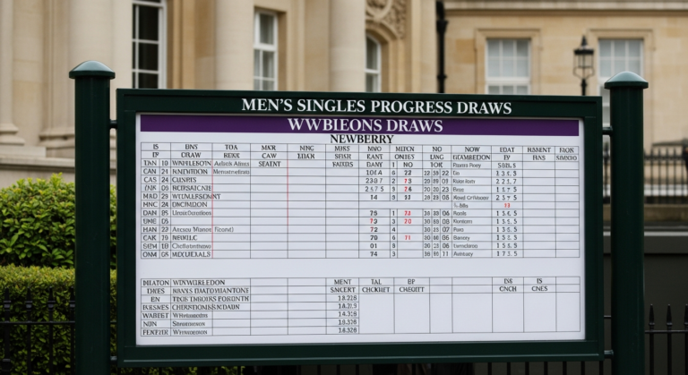 Wimbledon Men's Singles Progress Draws Attention in Newberry