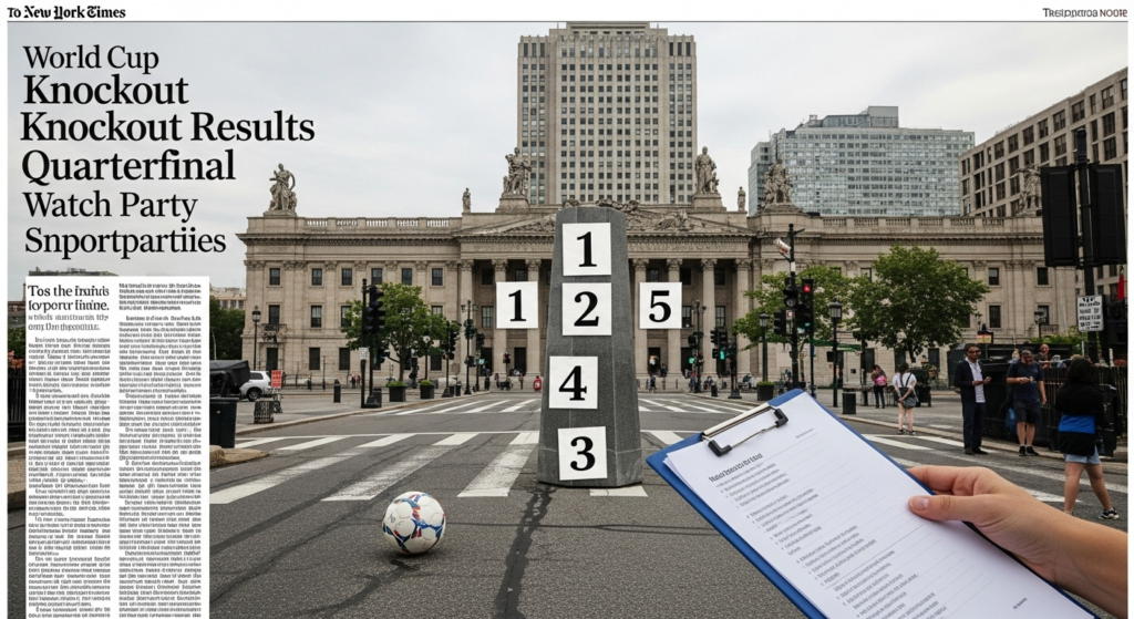 World Cup Quarterfinal Field Set, Newberry Residents Anticipate High-Stakes Matches