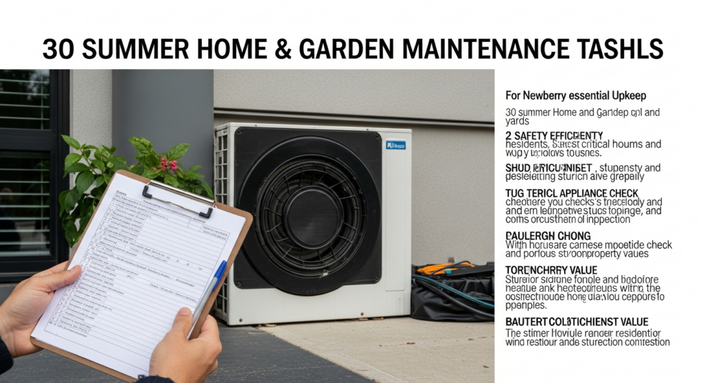 New Guide Details 30 Summer Home and Garden Maintenance Tasks for Newberry Residents