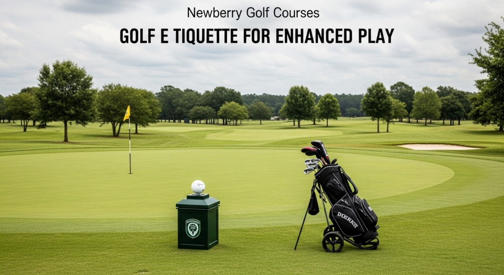 Newberry Golf Courses Emphasize Etiquette for Enhanced Play