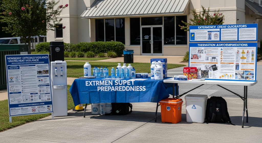 Newberry Officials Urge Vigilance as Extreme Heat Guidance Emphasizes Preparedness