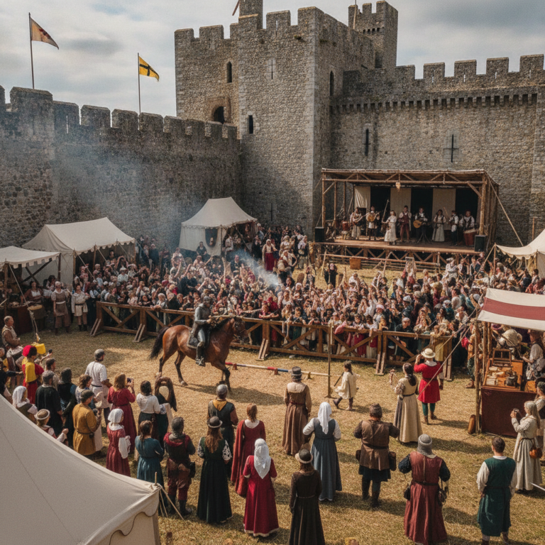 Beaufort offers Renaissance Faire, Bourbon Jam, history